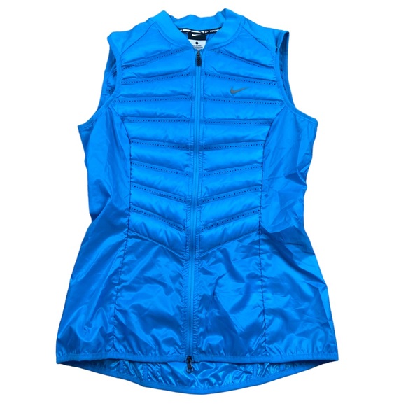 Nike Running Vest Aeroloft 800 Women’s Down Fill Puffer Small - Picture 1 of 4